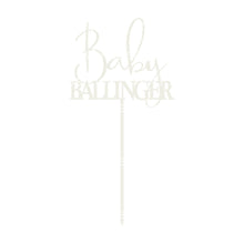 Load image into Gallery viewer, Baby Cake Topper - Personalised