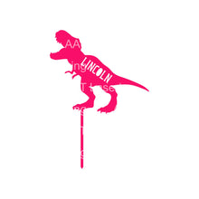 Load image into Gallery viewer, Dinosaur Cake Topper - Personalised