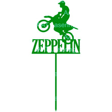 Load image into Gallery viewer, Motorbike Cake Topper - Personalised