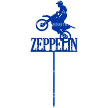 Load image into Gallery viewer, Motorbike Cake Topper - Personalised