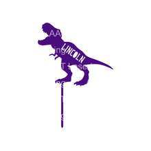 Load image into Gallery viewer, Dinosaur Cake Topper - Personalised