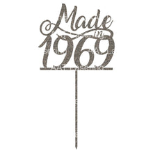 Load image into Gallery viewer, Made in YEAR Cake Topper - Personalised