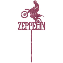 Load image into Gallery viewer, Motorbike Cake Topper - Personalised