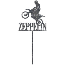 Load image into Gallery viewer, Motorbike Cake Topper - Personalised