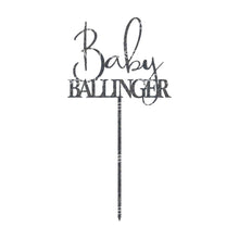 Load image into Gallery viewer, Baby Cake Topper - Personalised