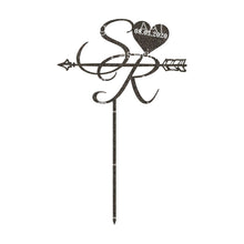 Load image into Gallery viewer, Initials Wedding Cake Topper - Personalised