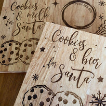 Load image into Gallery viewer, Santa Snack Board