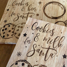 Load image into Gallery viewer, Santa Snack Board