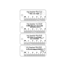 Load image into Gallery viewer, Teacher's Ruler Keyring