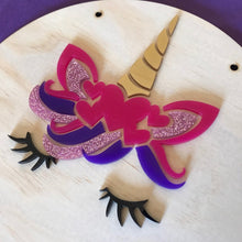 Load image into Gallery viewer, Unicorn Name Sign