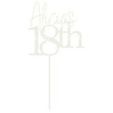 Load image into Gallery viewer, 18th Cake Topper - Personalised