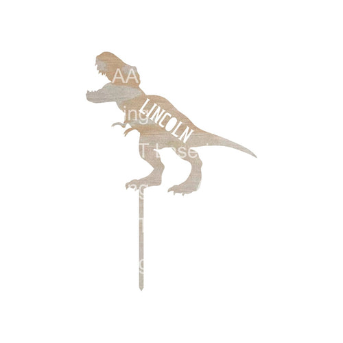 Dinosaur Cake Topper - Personalised