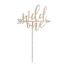 Load image into Gallery viewer, wild one - Arrow Cake Topper
