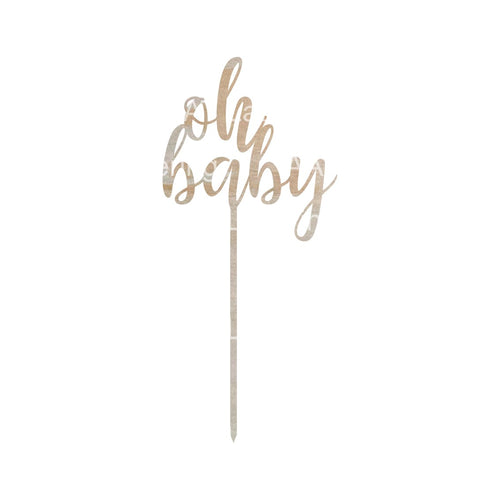 oh baby Cake Topper