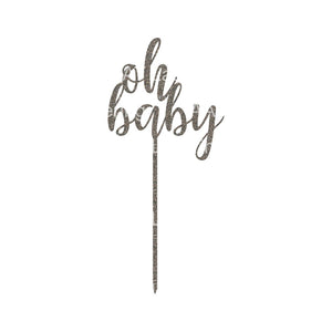 oh baby Cake Topper