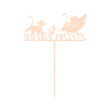 Load image into Gallery viewer, HAKUNA MATATA - Lion King Cake Topper