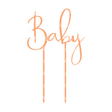 Load image into Gallery viewer, Baby Cake Topper - Personalised