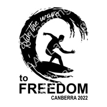 Load image into Gallery viewer, Ride the wave to Freedom Shirt