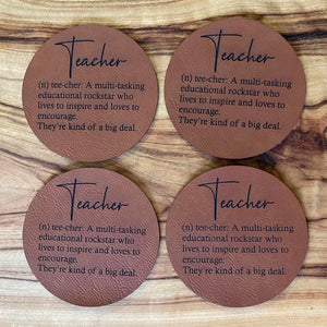Teacher Coaster - Definition